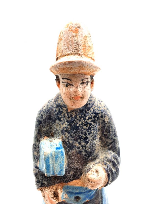 Chinesische Terrakotta-Statue Tang-Dynastie Scribe2