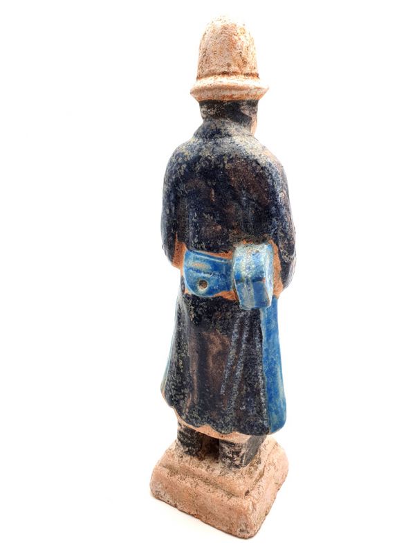 Chinesische Terrakotta-Statue Tang-Dynastie Scribe4