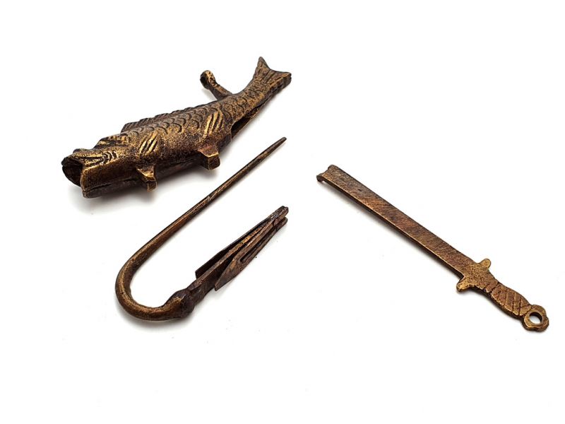 Chinesische Vorhängeschloss Fisch 3