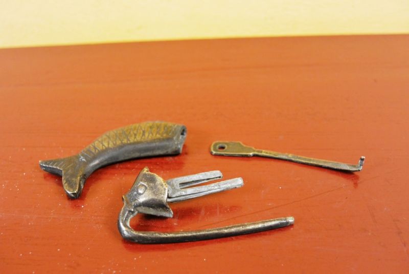 Chinesische Vorhängeschloss Kleine Fische 5