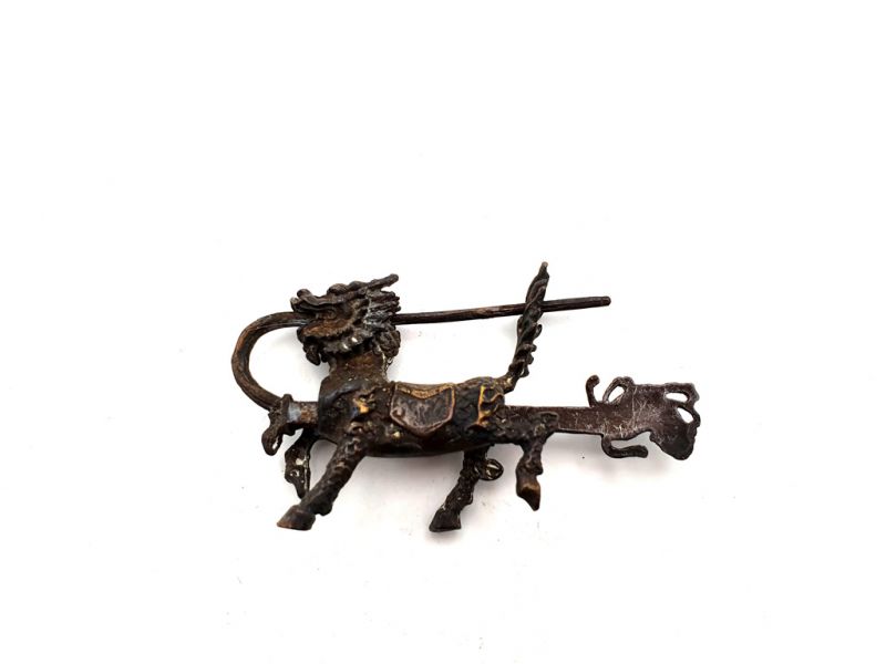 Chinesische Vorhängeschloss Wächterlöwe 2