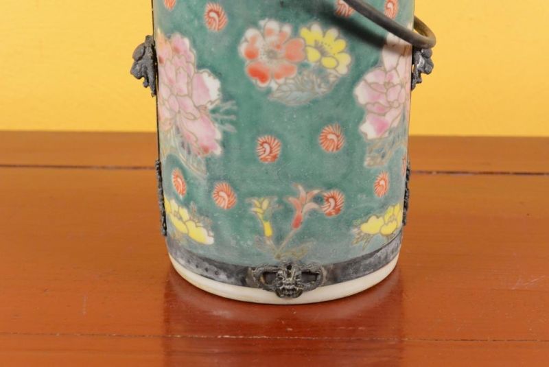 Chinesische Wasserleitung in Porzellan - Grün 3