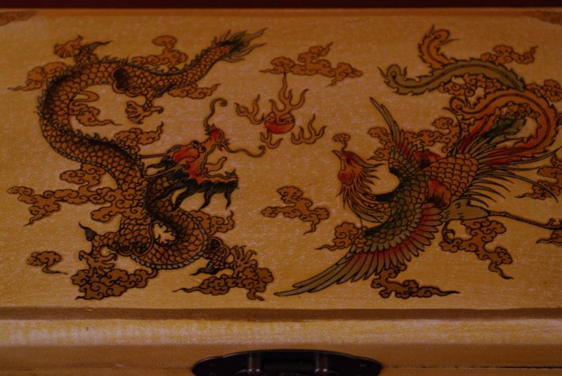 Chinesische Weiss Schatullen und Abakus 2