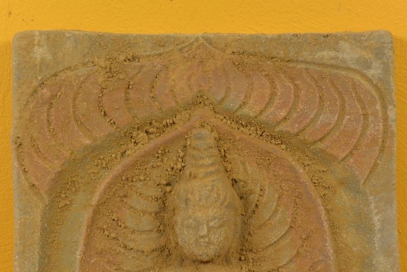 Chinesischen Terrakotta-Platte Bodhisattva 2
