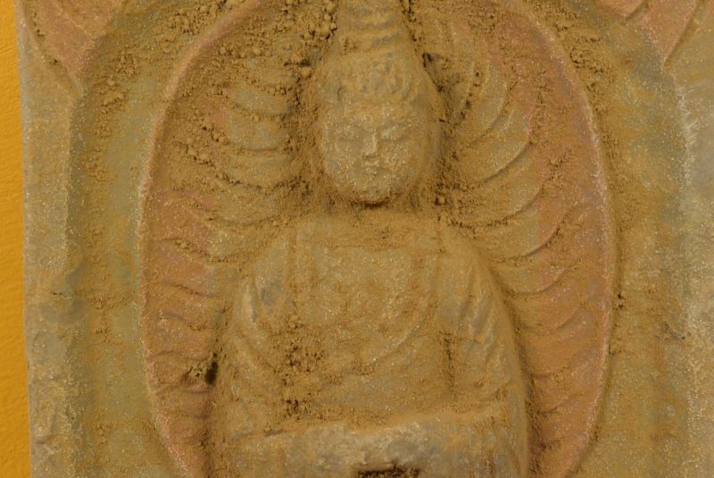 Chinesischen Terrakotta-Platte Bodhisattva 3
