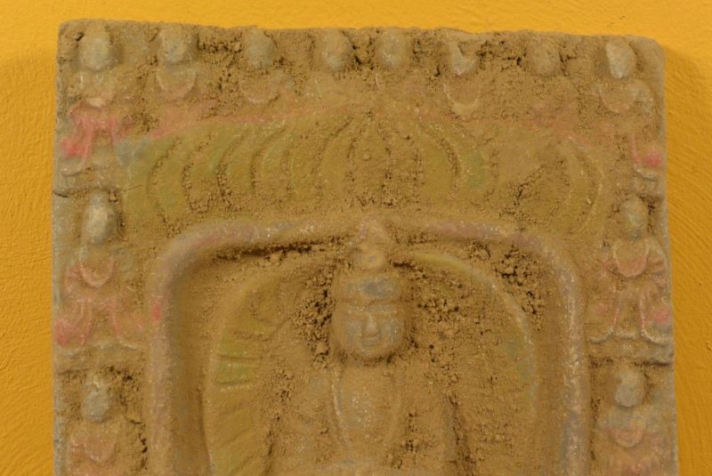 Chinesischen Terrakotta-Platte Buddhismus 2