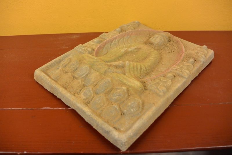 Chinesischen Terrakotta-Platte Großen Buddha 5