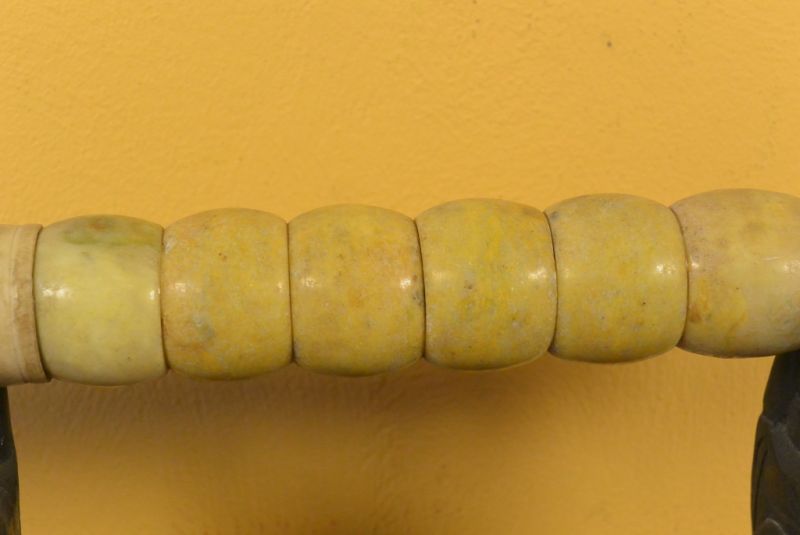 Chinesischer Kalligraphie Pinsel Stein Gelb 3