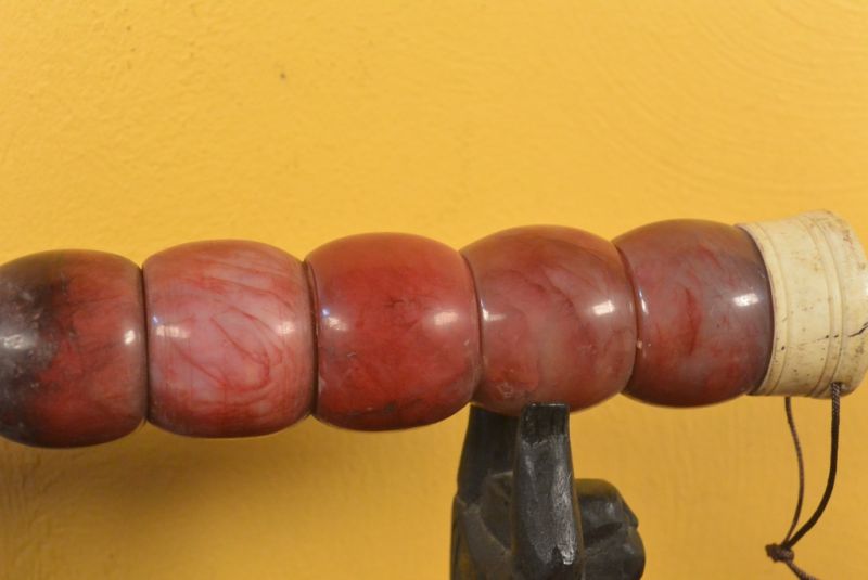 Chinesischer Kalligraphie Pinsel Stein Rot 4