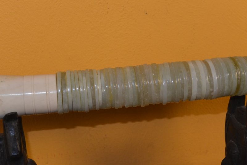 Chinesischer Pinsel Stein Jade-Discs 3