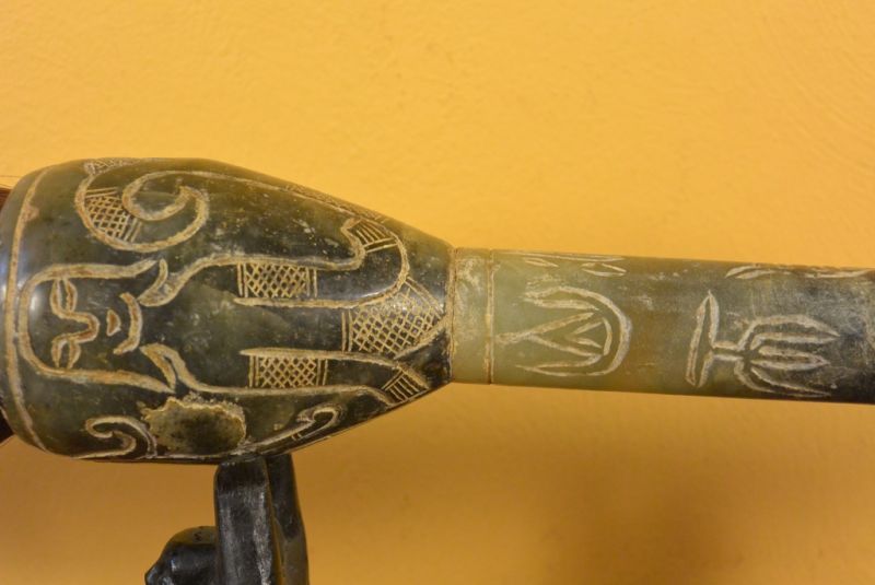 Chinesischer Pinsel Stein Jade 3
