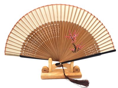 Chinesisches Gebläse - Handgemalt - Kirschblüten