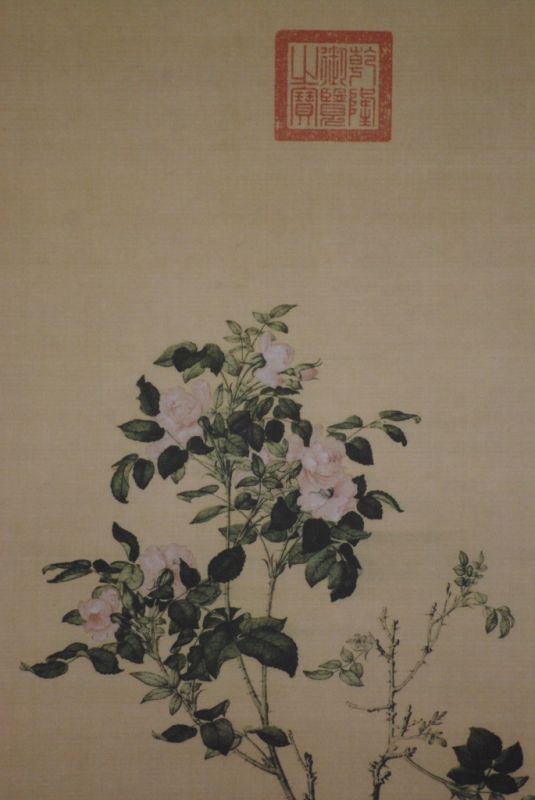 Chinesisches Gemälde auf Seide Crane 5