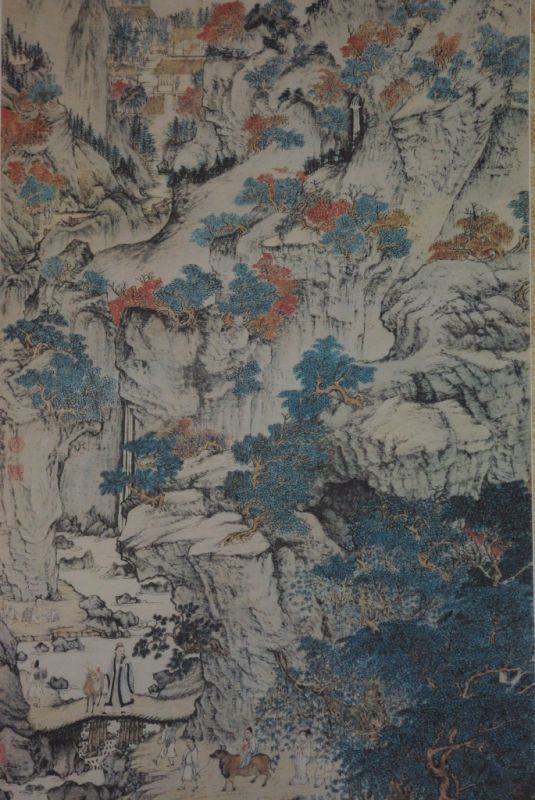 Chinesisches Gemälde auf Seide 2