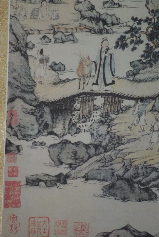 Chinesisches Gemälde auf Seide 3