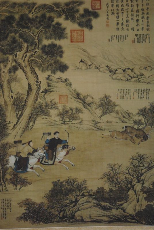 Chinesisches Gemälde auf Seide 2