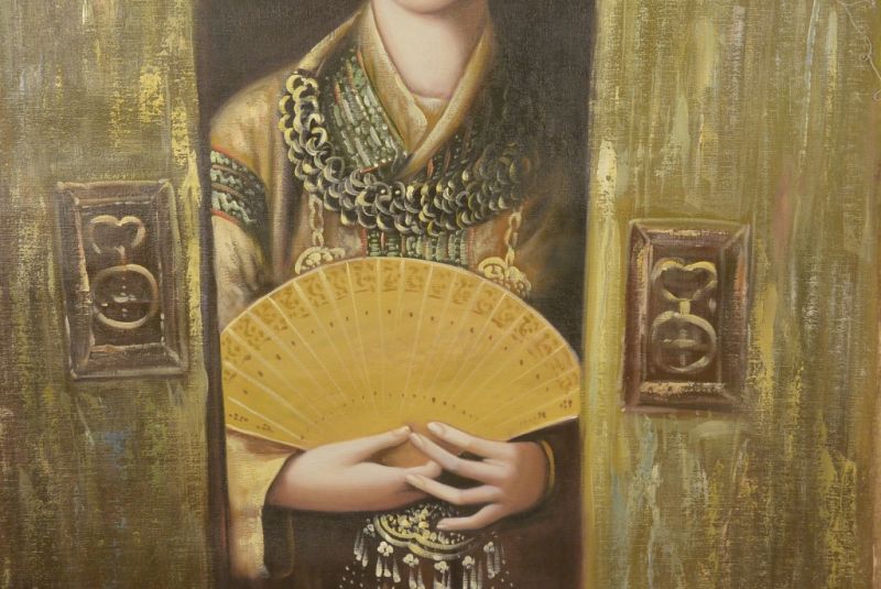 Malerei - Miao Frau - 60x90cm 3