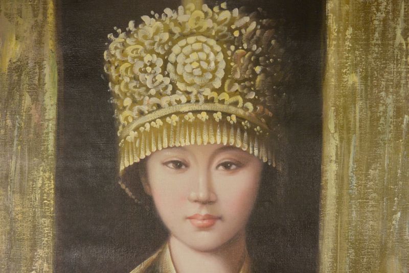 Malerei - Miao Frau - 60x90cm 4