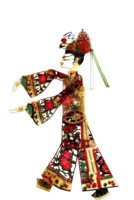 Chinesisches Theater - Marionetten Figur - Chinesischer Mandarin