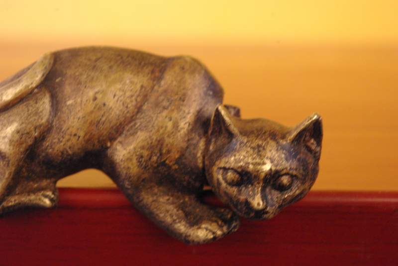 Chinesisches Vorhängeschloss Katze 2