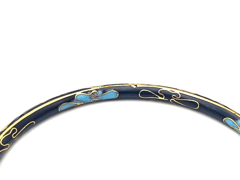 Cloisonné Bracelet Black 2