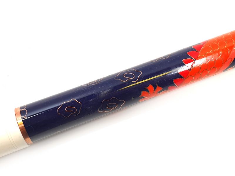 Cloisonne Calligraphy Brush - Navy blue 5