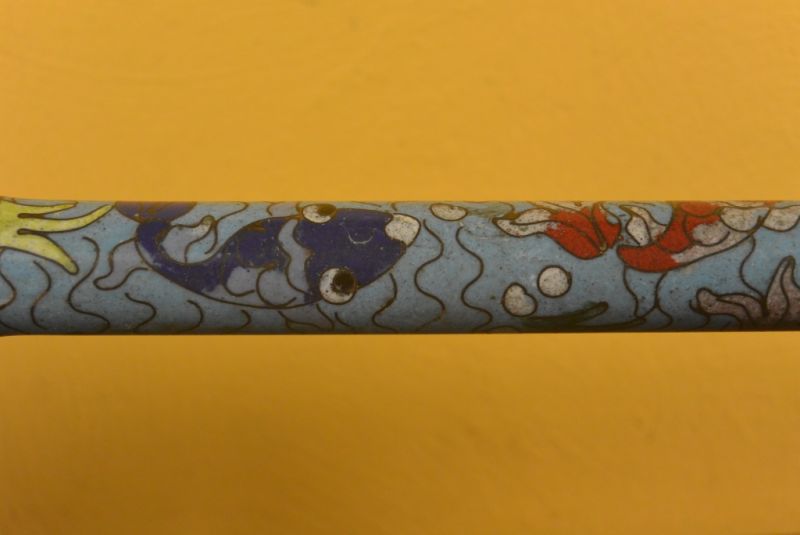 Cloisonne chinesische Pinsel 3