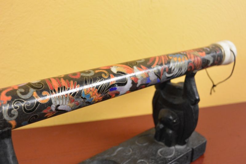Cloisonné Kalligraphiepinsel Phönix Multicolored 5