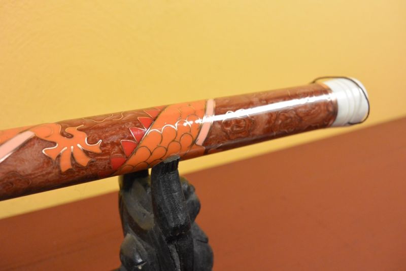 Cloisonné Kalligraphiepinsel Rot 5