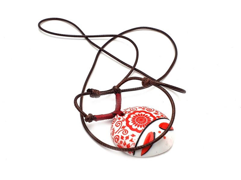 Colección de cabezas cerámica asiática - Collar - India - Jaipur 4