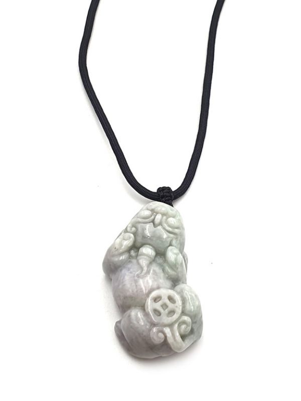 Collar Colgante de Jade Perro FO 1