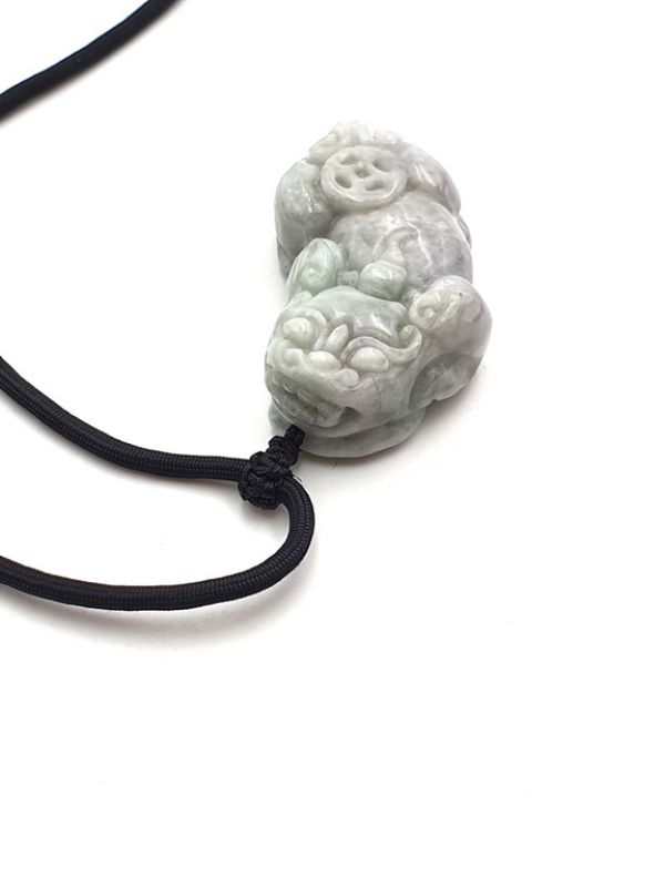 Collar Colgante de Jade Perro FO 2