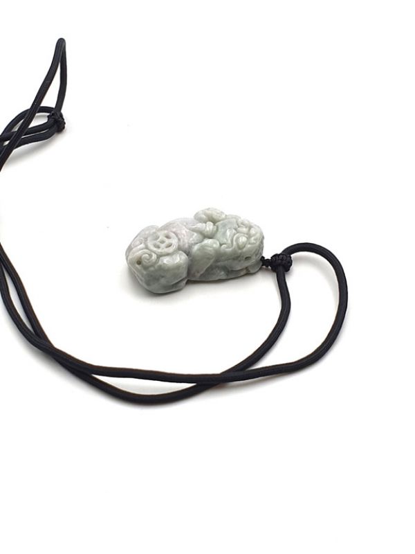 Collar Colgante de Jade Perro FO 3