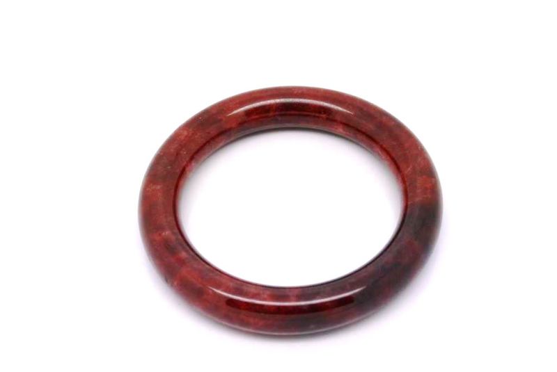 Dark Red Jade Bracelet 2