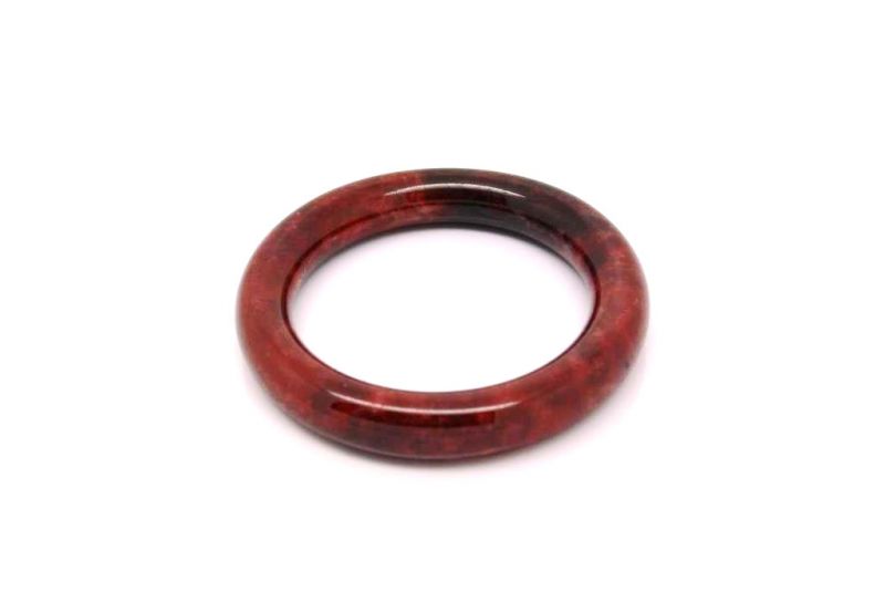 Dark Red Jade Bracelet 4