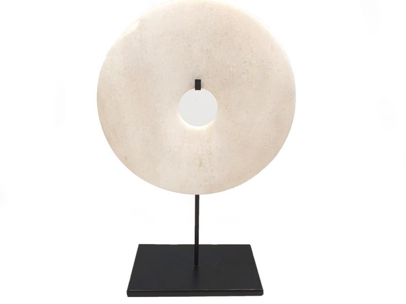 Disco Bi de Jade 25cm - Blanco 2