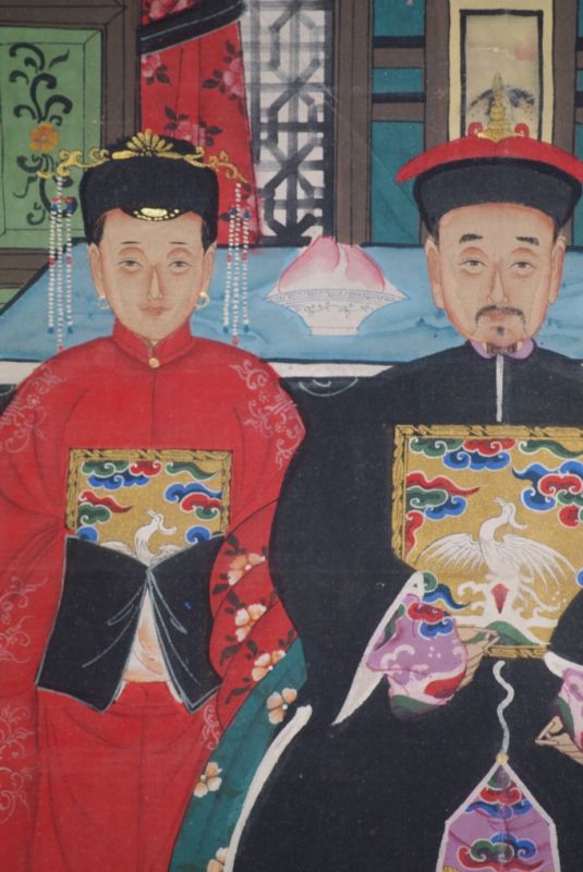 Emperadores Ancestros Dinastía Qing 3 Personas 3