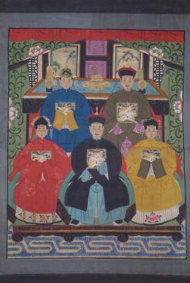 Emperadores Ancestros Dinastía Qing 5 Personas