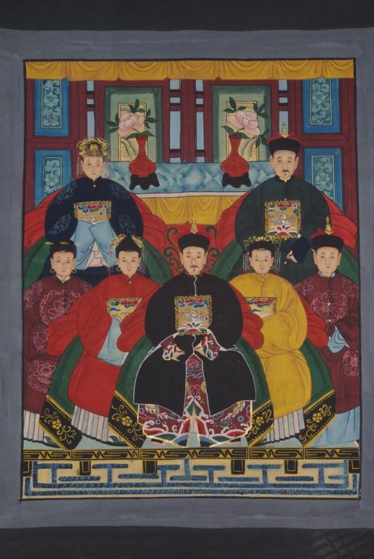 Emperadores Ancestros Dinastía Qing 7 Personas 1