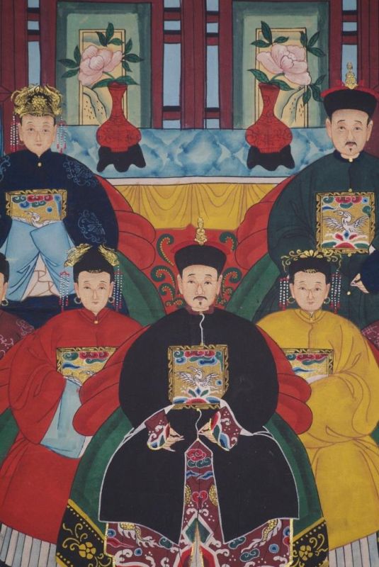 Emperadores Ancestros Dinastía Qing 7 Personas 2