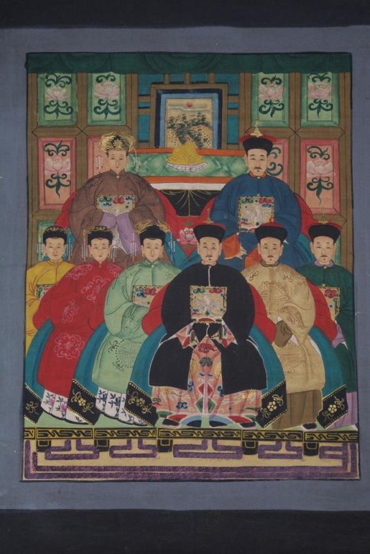 Emperadores Ancestros Dinastía Qing 8 Personas 1