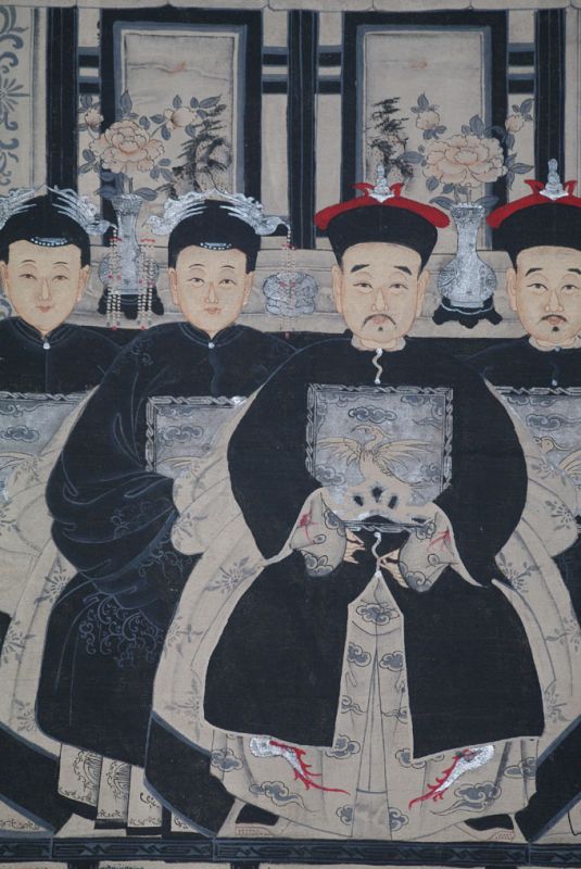 Emperadores Ancestros modernos Dinastía Qing 4 Personas 2