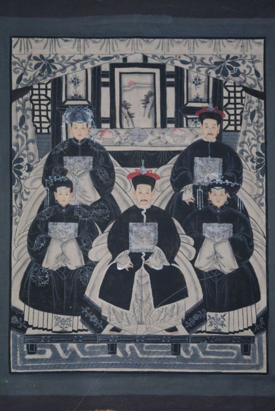 Emperadores Ancestros modernos Dinastía Qing 5 Personas 1
