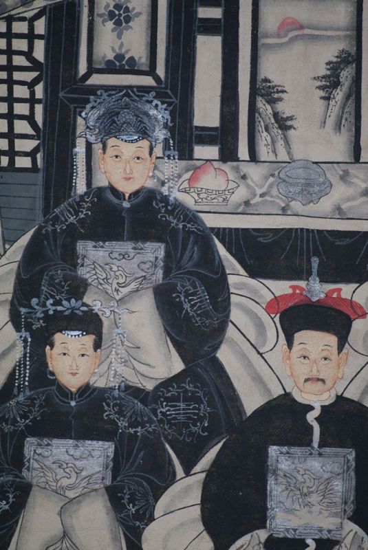 Emperadores Ancestros modernos Dinastía Qing 5 Personas 3
