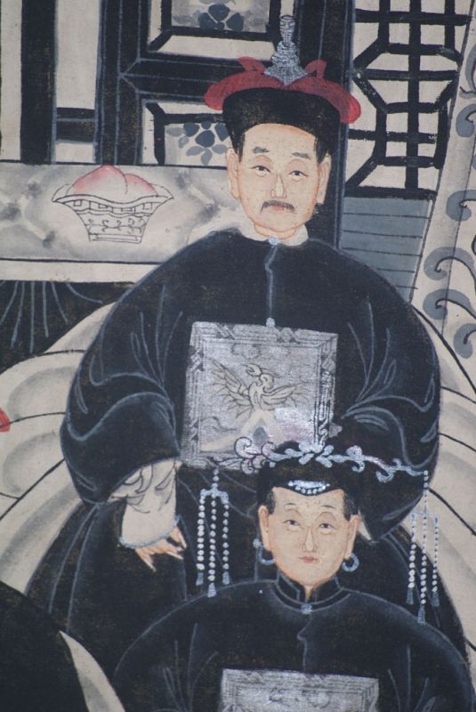 Emperadores Ancestros modernos Dinastía Qing 5 Personas 4