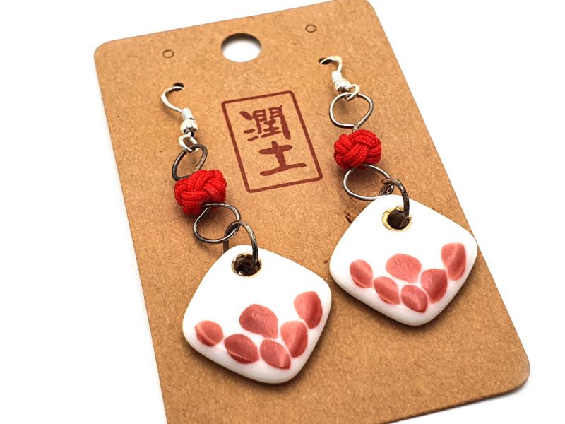 Emperor of Japan Earrings - Cherry tree 4