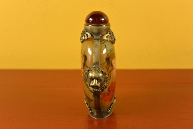 Erotica Chinese Glass Snuff Bottle Kamasutra 3 2