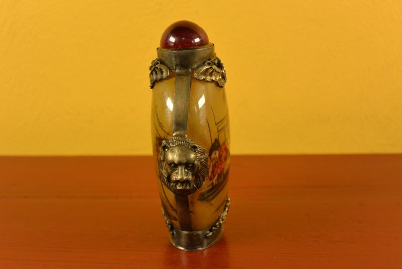 Erotica Chinese Glass Snuff Bottle Kamasutra 5 2