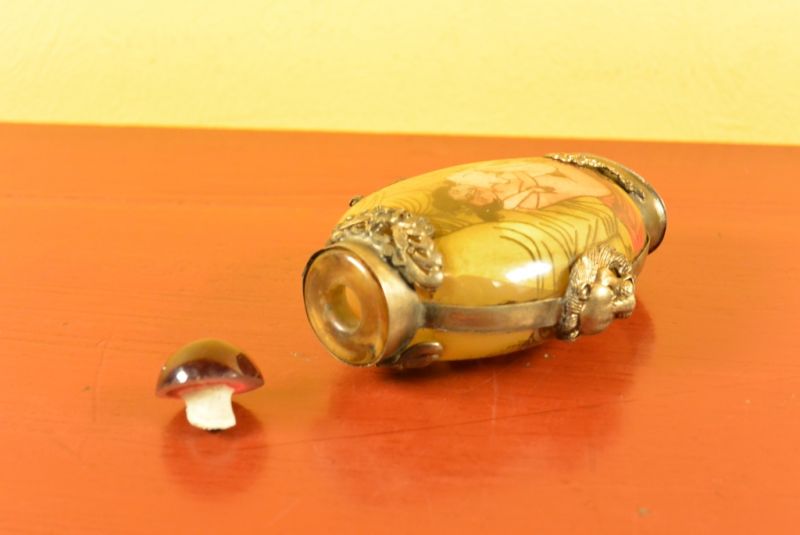 Erotica Chinese Glass Snuff Bottle Kamasutra 5 4