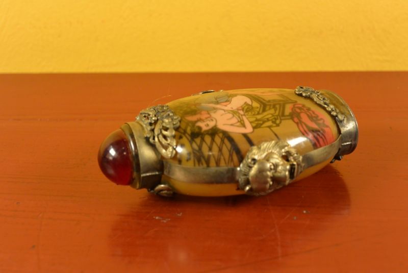 Erotica Chinese Glass Snuff Bottle Kamasutra 6 4